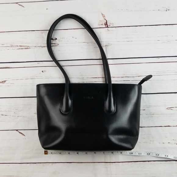 Furla Handbags - Furla Black Leather Purse Shoulder bag